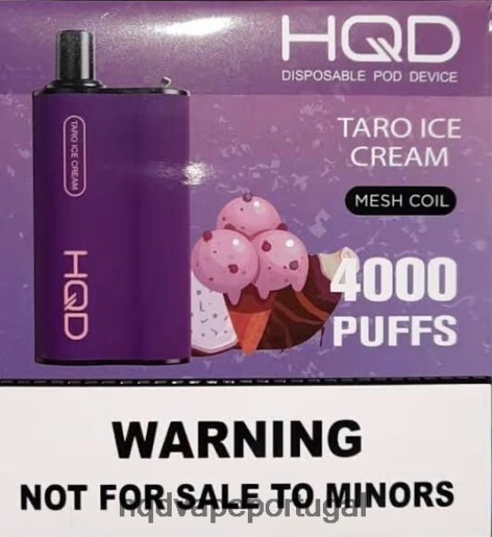 sorvete de taro