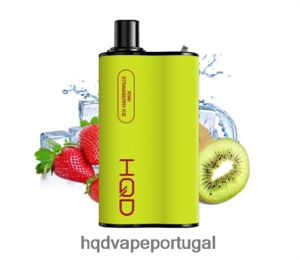 gelo de morango e kiwi
