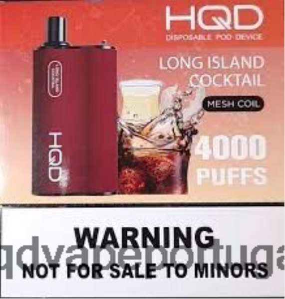 HQD Vape Price - HQD BOX 4000 baforadas H4P8VT114 coquetel de ilha longa