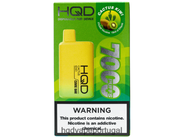 HQD Online Shop - HQD CUVIE BAR descartável H4P8VT148 cacto kiwi