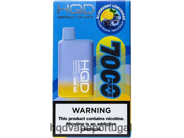 HQD Portugal - HQD CUVIE BAR descartável H4P8VT141 limonada de mirtilo