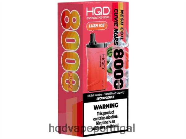 HQD Portugal - HQD CUVIE MARS descartável H4P8VT211 gelo exuberante