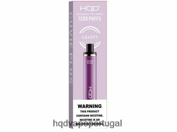 HQD Portugal - HQD CUVIE PLUS vaporizador descartável H4P8VT171 uva