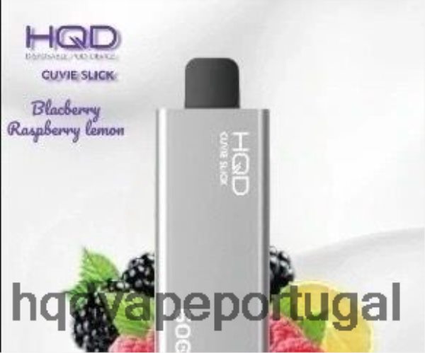 HQD Portugal - HQD CUVIE SLICK 6.000 baforadas H4P8VT41 amora framboesa limão