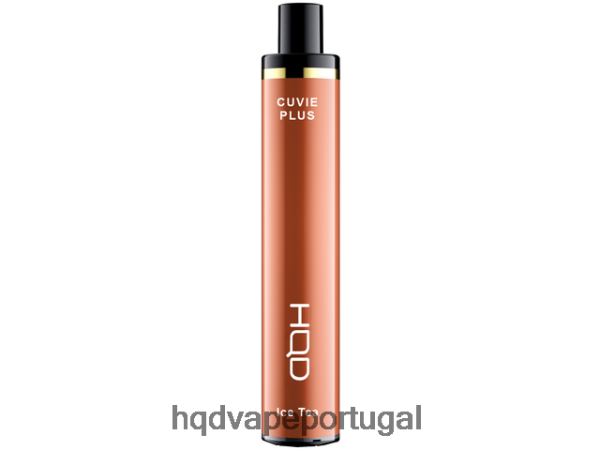 HQD Vape Lisbon - HQD CUVIE PLUS vaporizador descartável H4P8VT203 chá gelado