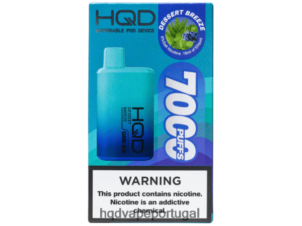 HQD Vape Portugal - HQD CUVIE BAR descartável H4P8VT162 brisa de sobremesa