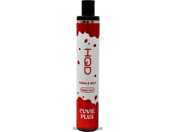 HQD Vape Price - HQD CUVIE PLUS descartável H4P8VT154 canela e leite