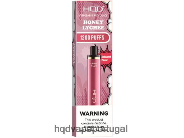 HQD Vape Price - HQD CUVIE PLUS vaporizador descartável H4P8VT174 mel lichia