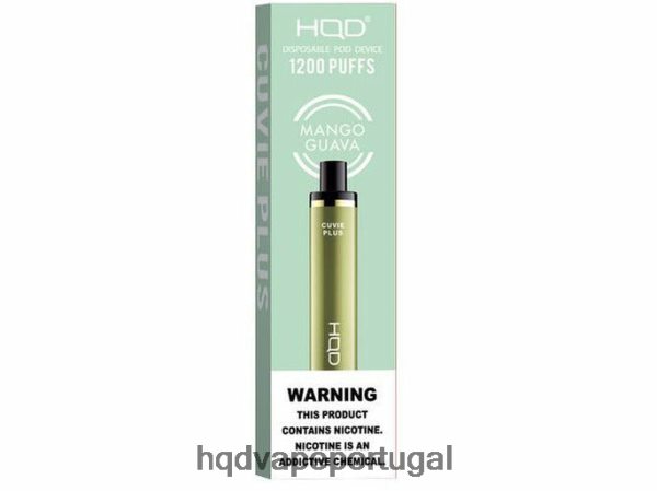 HQD Vape Price - HQD CUVIE PLUS vaporizador descartável H4P8VT214 manga goiaba