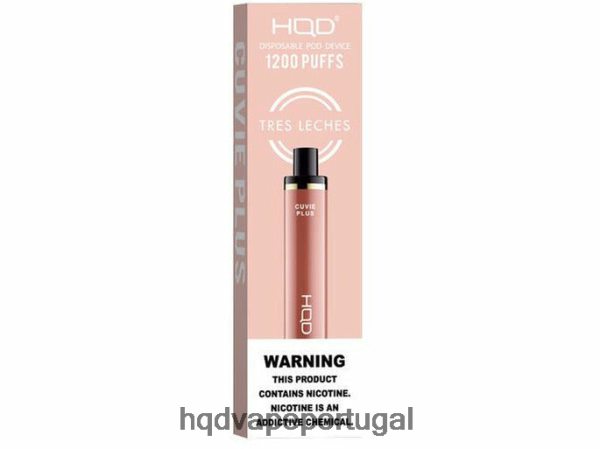 HQD Vape Sale - HQD CUVIE PLUS descartável H4P8VT265 três leites