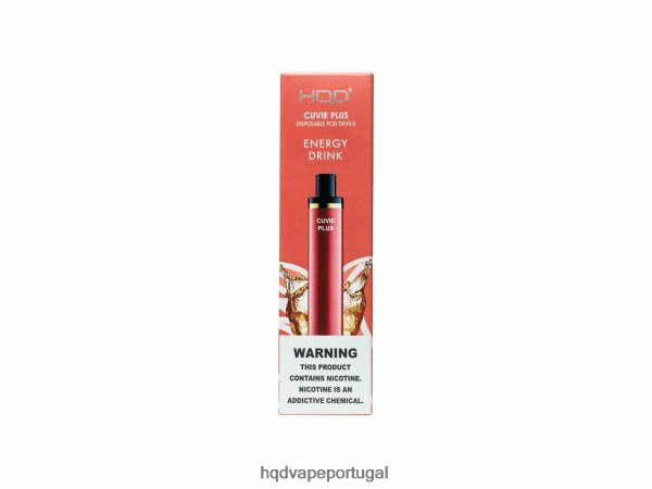 HQD Vape Sale - HQD CUVIE PLUS vaporizador descartável H4P8VT165 bebida energética