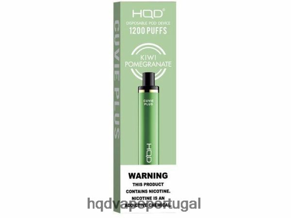 HQD Vape Sale - HQD CUVIE PLUS vaporizador descartável H4P8VT205 romã kiwi