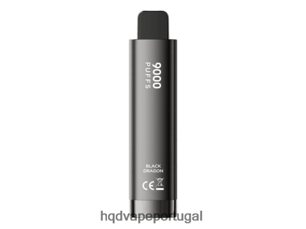 HQD Vape Shop - HQD CUVIE PLUS 2.0 descartável H4P8VT269 dragão negro