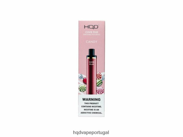 HQD Vape Shop - HQD CUVIE PLUS descartável H4P8VT149 doce