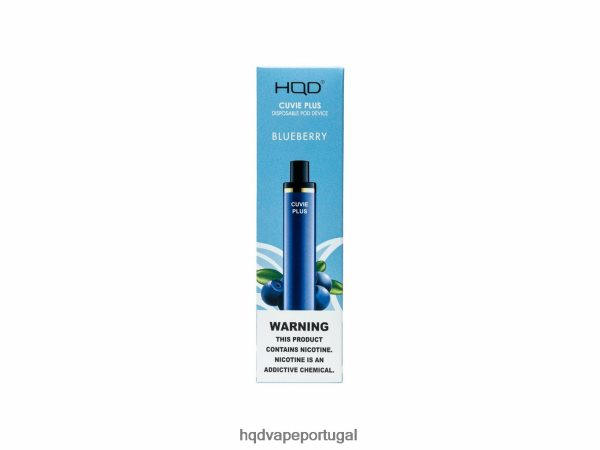 HQD Vape Shop - HQD CUVIE PLUS vaporizador descartável H4P8VT139 mirtilo