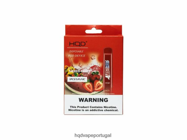 HQD Vape Shop - HQD CUVIE descartável H4P8VT279 frutas misturadas