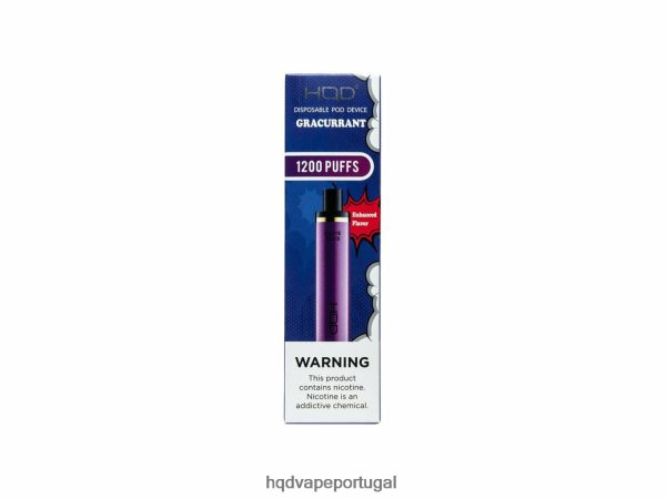 HQD Vapes For Sale - HQD CUVIE PLUS vaporizador descartável H4P8VT167 groselha