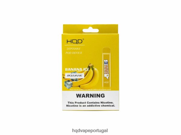HQD Vapes For Sale - HQD CUVIE descartável H4P8VT177 gelo de banana