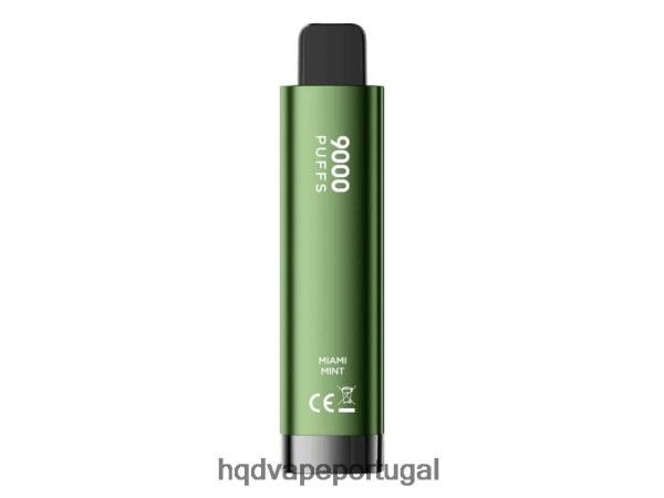 HQD Wholesale - HQD CUVIE PLUS 2.0 descartável H4P8VT286 hortelã de miami