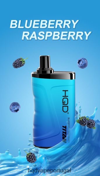 Best HQD Flavor - HQD TITAN 7.000 baforadas H4P8VT10 framboesa mirtilo