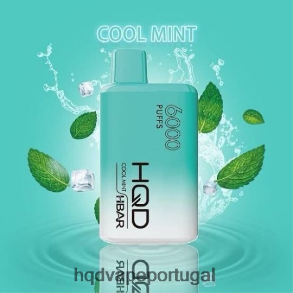 HQD Online Shop - HQD HBAR 6.000 baforadas H4P8VT48 menta refrescante