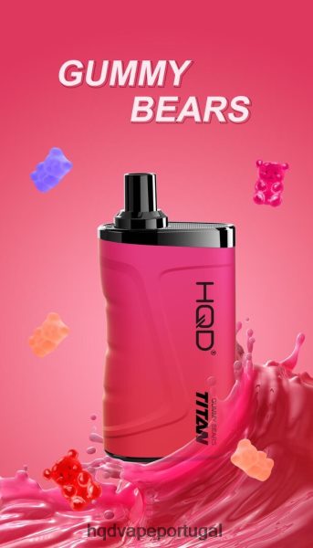 HQD Online Shop - HQD TITAN 7.000 baforadas H4P8VT18 ursinhos de goma