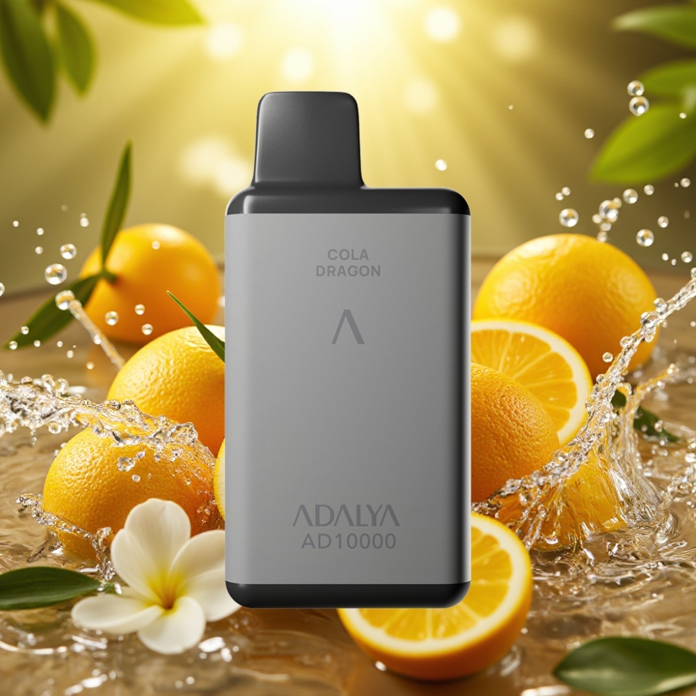 Adalya AD 10000 Puffs Disposable Vape Meu Amor Cinza Espacial USB-C 14ml 2%