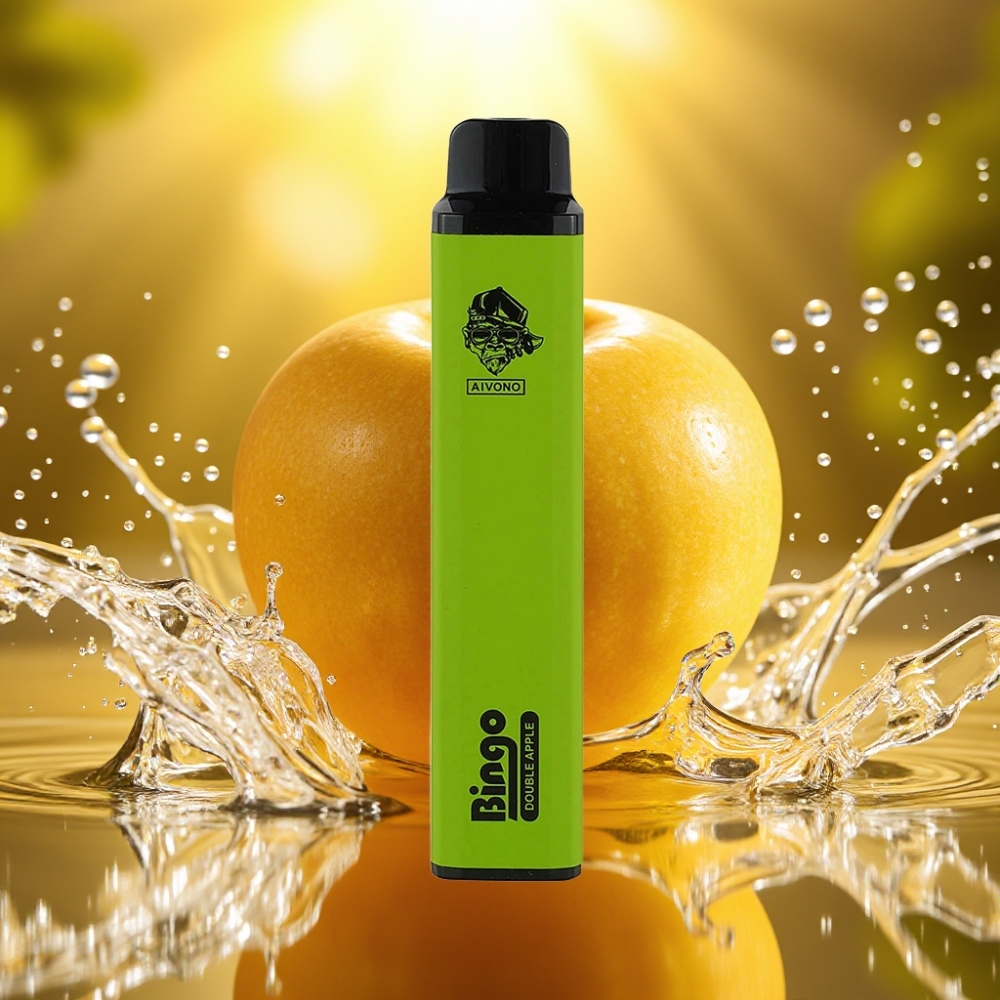 Aivono Aim Bingo 4000 Puffs Recarregável 10mL Maçã Dupla 1000mAh