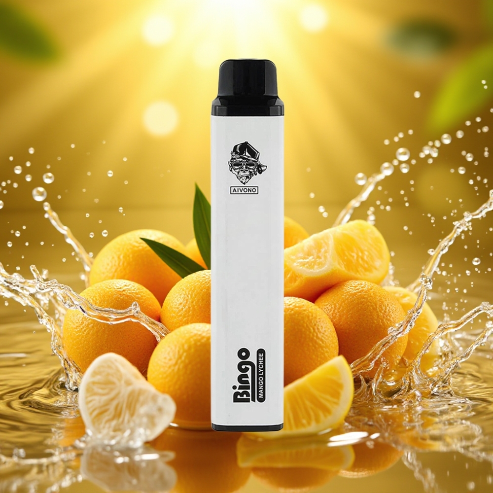 Aivono Aim Bingo 4000 Puffs distributor Portugal Recarregável 10mL Manga Lichia