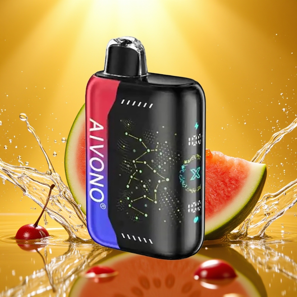 Aivono AIM BOOM 25000 Puffs 0-5% Nic 28ml 650mAh 1.2ohm Melancia Cereja Gelada