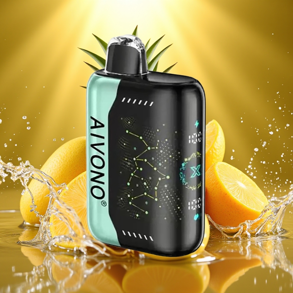 Aivono AIM BOOM 25000 Puffs 0-5% Nicotine 28ml 650mAh Tipo-C Manga Azedo Abacaxi