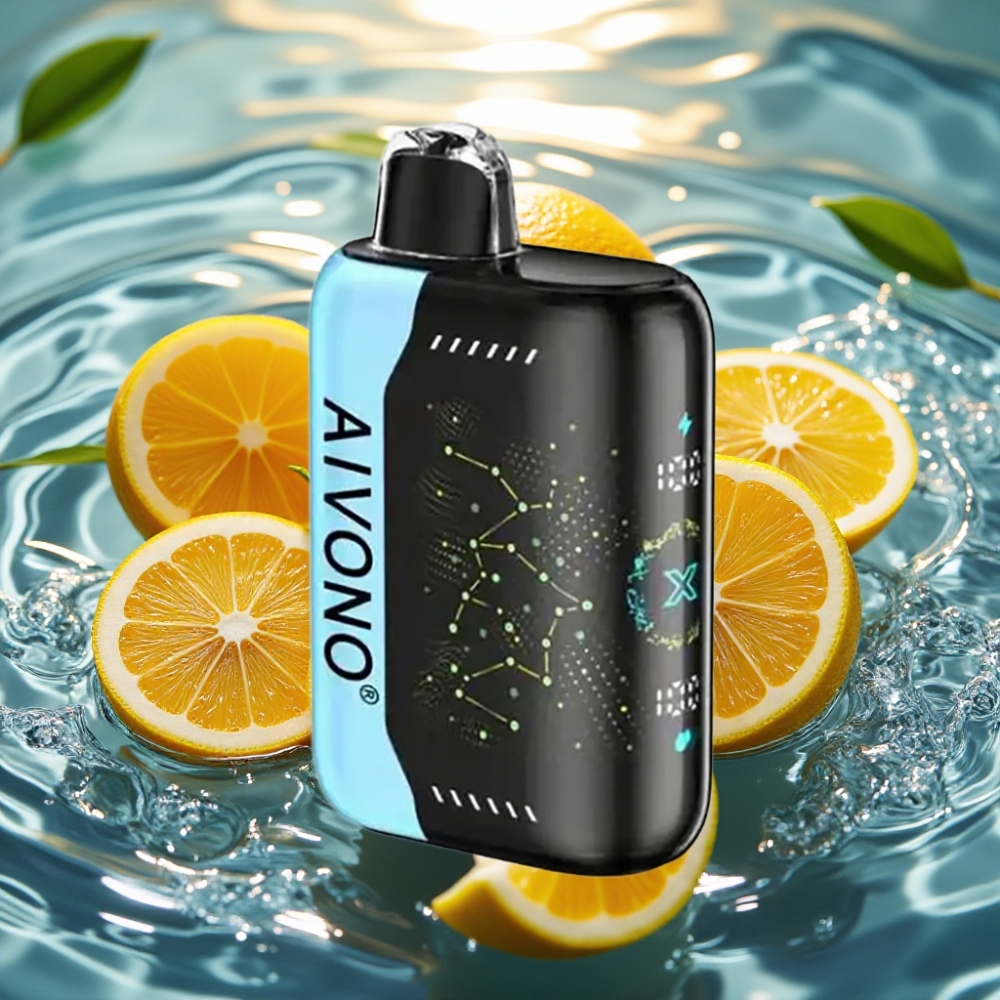 Aivono AIM BOOM 25000 Puffs 28ml 650mAh Tipo-C Azul Framboesa Gelo