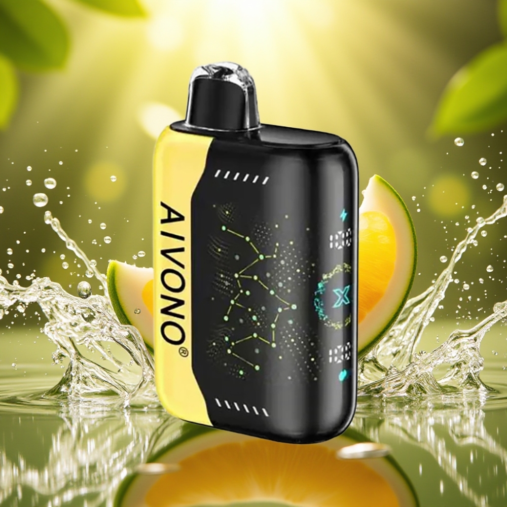 Aivono Aim Boom 25000 Puffs 28ml 650mAh 1.2ohm Melão Limão Disposable Vape