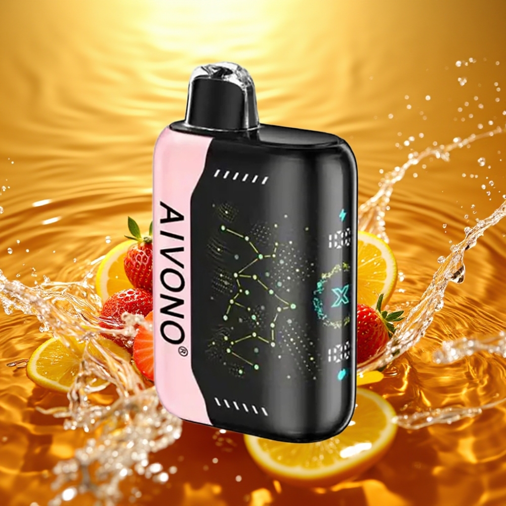 Aivono Aim Boom 25000 Puffs 28ml 650mAh 1.2ohm Morango B Pop 0-5%