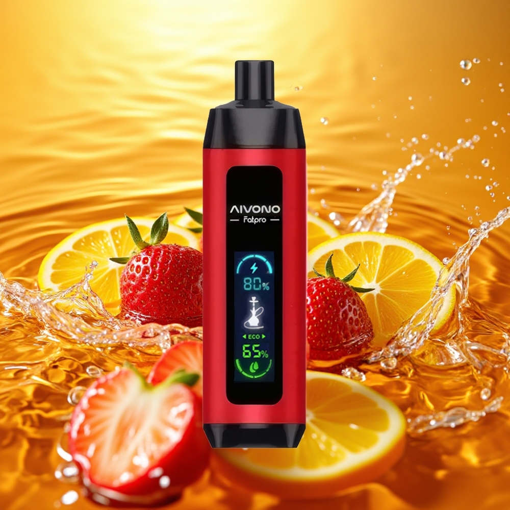 Aivono AIM FATPRO 22000 Puffs 28ml 600mAh 0.6Ω Dual Modes Morango Punch