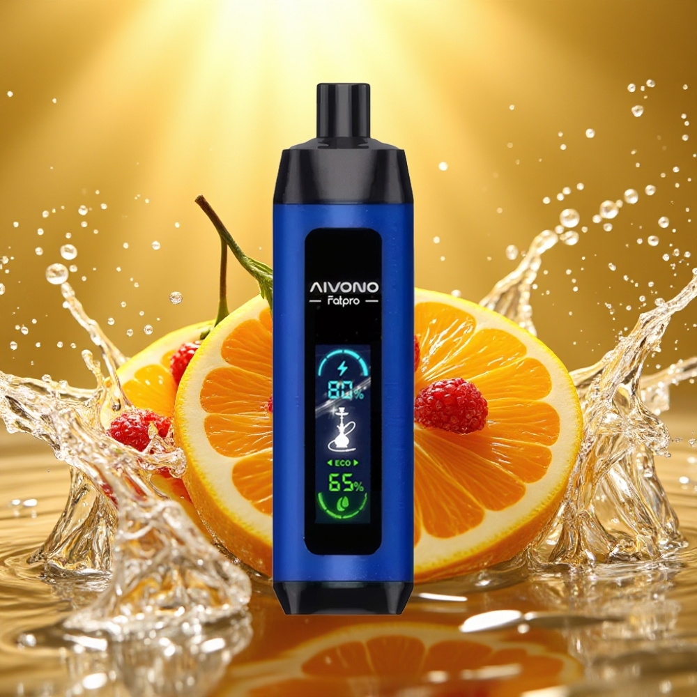 Aivono AIM FATPRO 22000 Puffs 28ml 600mAh 0.6ohm Eco/Boost Gelado de Frutas Vermelhas