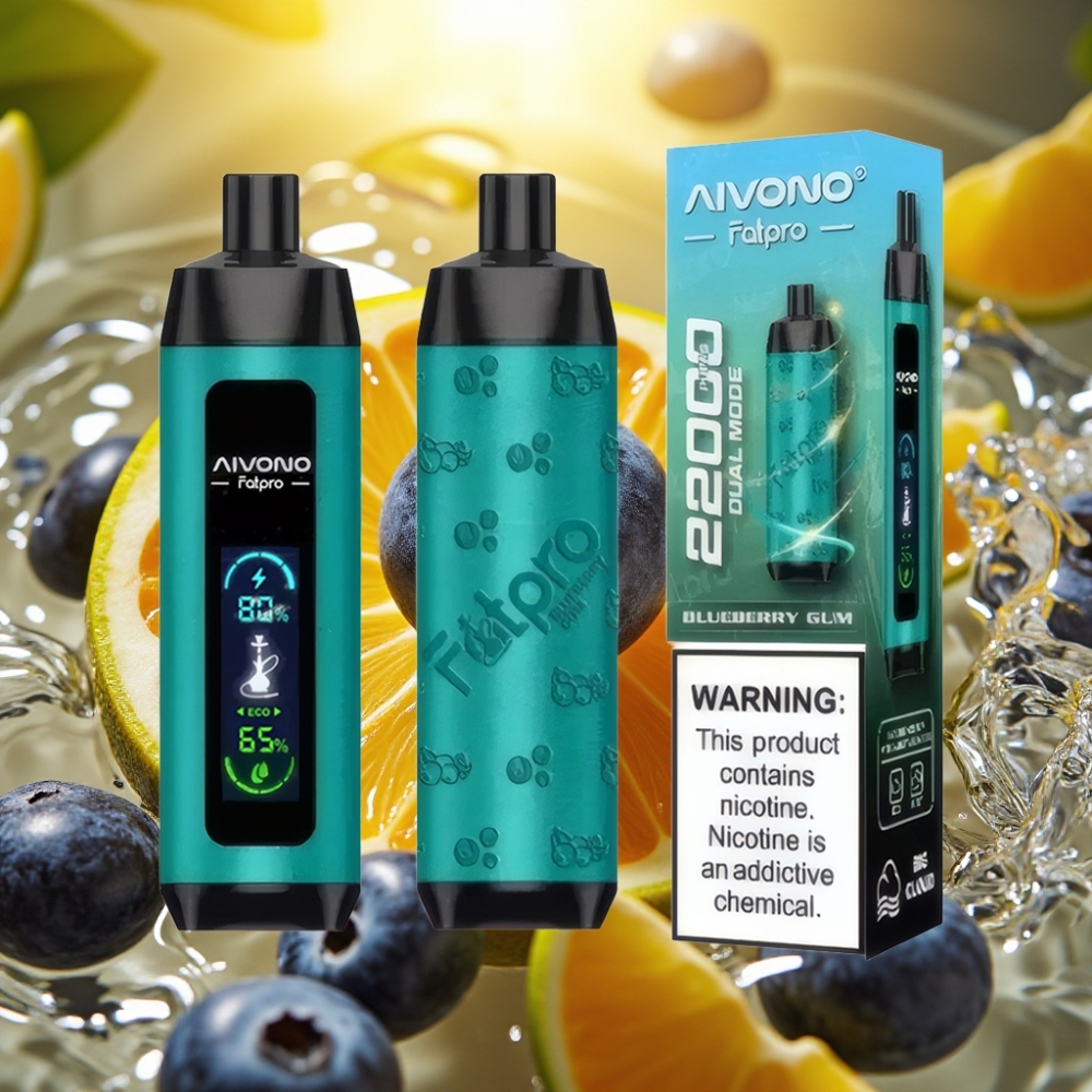 Aivono Aim Fatpro 22000 Puffs 28ml 600mah 0.6ohm Eco/Boost Mirtilo Arma