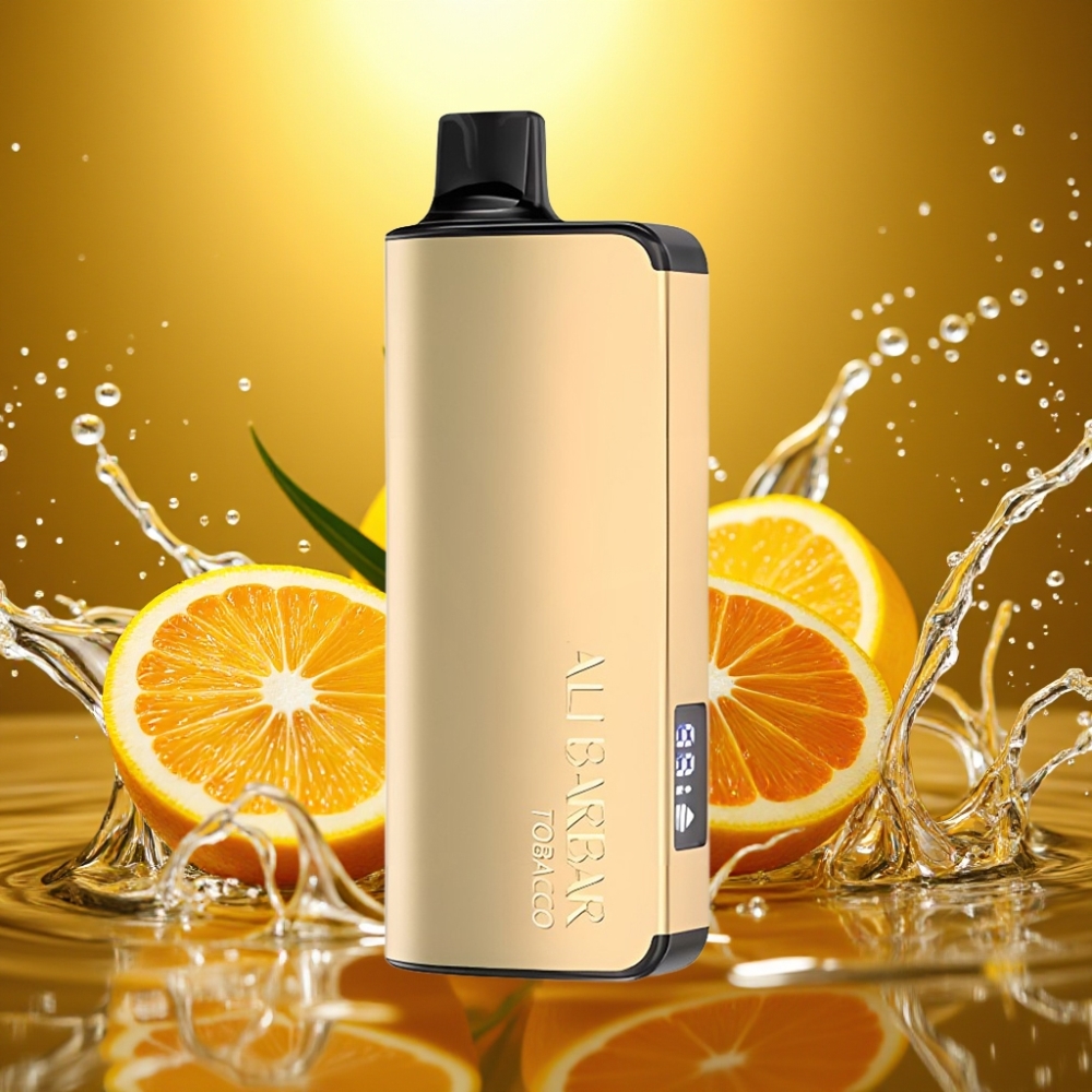 Alibarbar Ingot 9000 Puffs 22ml 2350mah Tabaco Disposable Vape LED Display