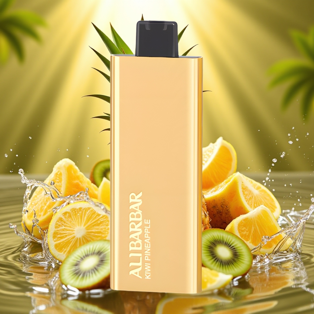 Alibarbar Pandora 7000 Puffs 17ml 1.0Ω Kiwi Abacaxi Descartável