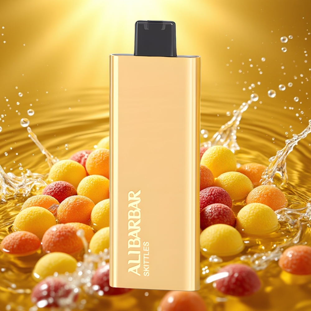 Alibarbar Pandora 7000 Puffs distributor Portugal 17ml Skittles Aroma Descartável