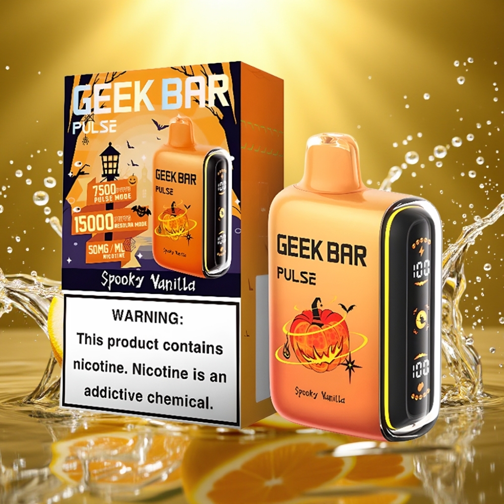 Geek Bar Pulse 15000 Puffs 16ML 5% NIC USB-C 650mAh Halloween Edition