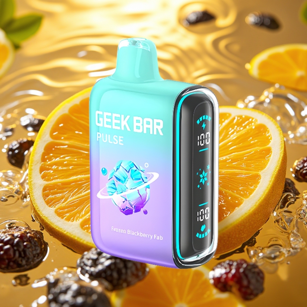 Geek Bar Pulse 15000 Puffs 16ML 5% Nic USB-C 650mAh Edição Congelada