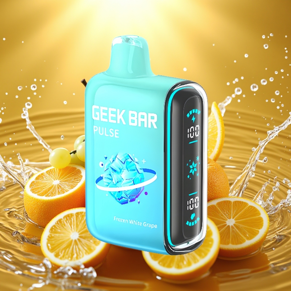 Geek Bar Pulse 15000 Puffs 16ML 5% Nic USB-C 650mAh Edição Congelada