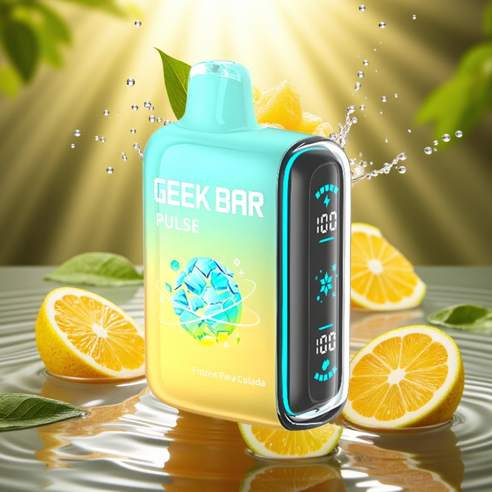Geek Bar Pulse 15000 Puffs 16ML 5% Nic USB-C 650mAh Edição Congelada