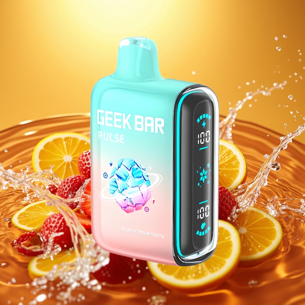 Geek Bar Pulse 15000 Puffs 16ML 5% Nic USB-C 650mAh Edição Congelada