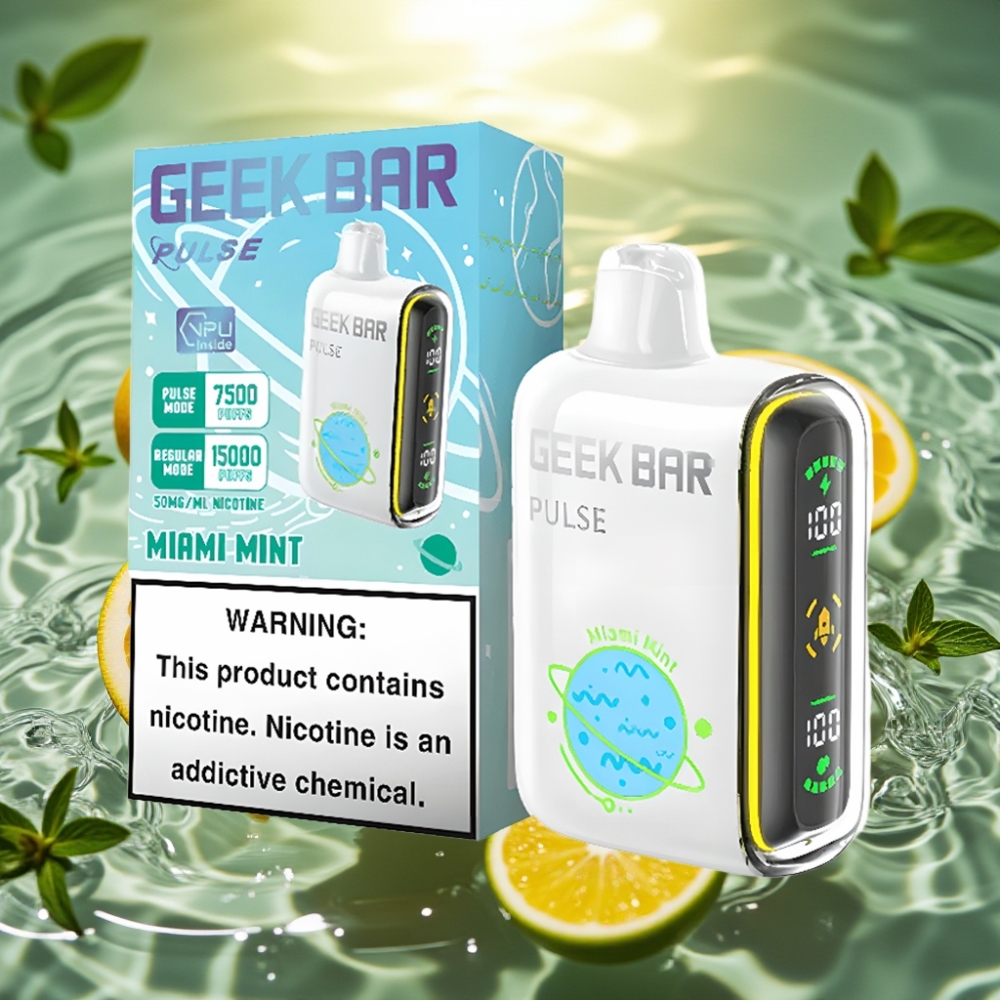 Geek Bar Pulse 15000 Puffs 16ML 5% Nic USB-C 650mAh Planet Edition