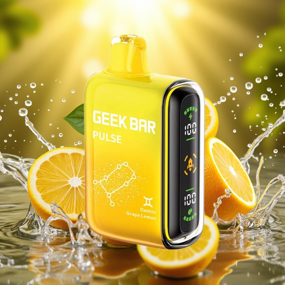 Geek Bar Pulse 15000 Puffs distributor Portugal 16ML 5% Airflow USB-C Zodíaco