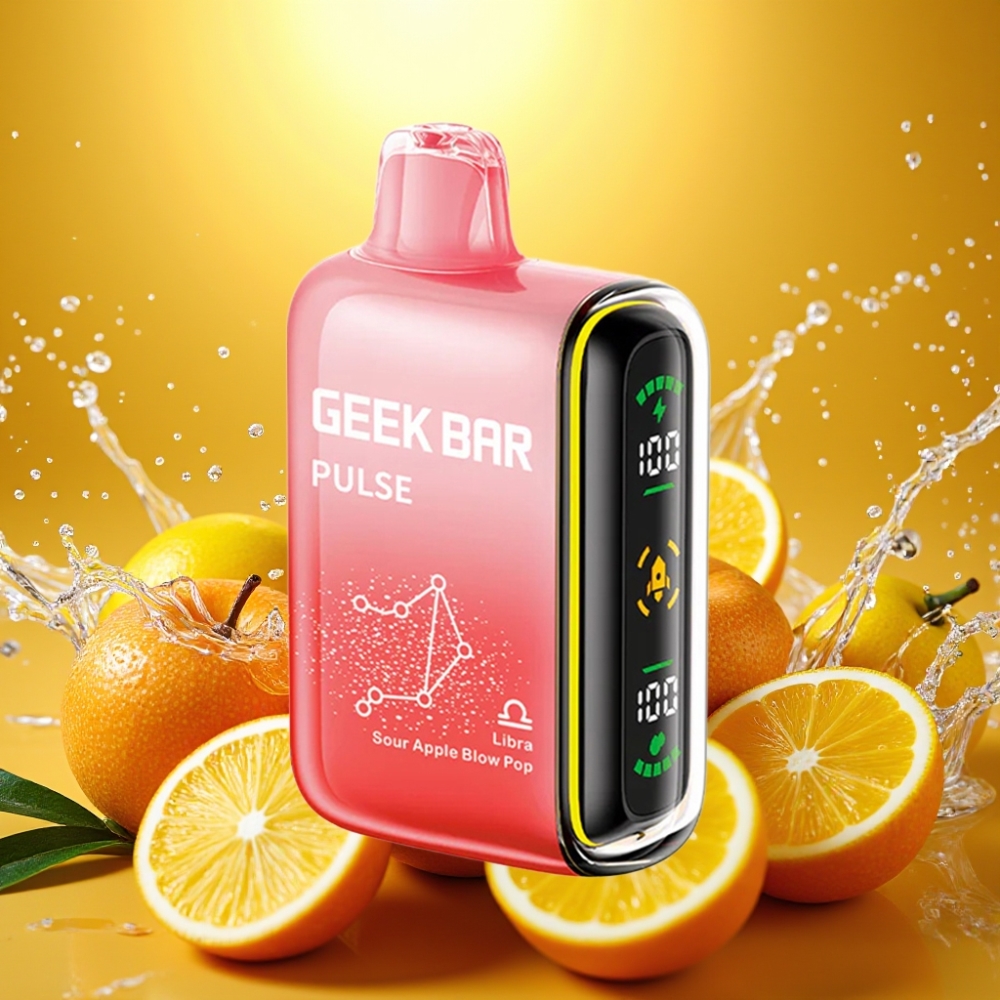 Geek Bar Pulse 15000 Puffs distributor Portugal 16ML 5% Airflow USB-C Zodíaco