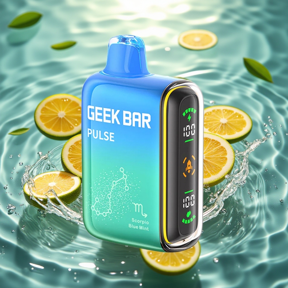 Geek Bar Pulse 15000 Puffs distributor Portugal 16ML 5% Airflow USB-C Zodíaco