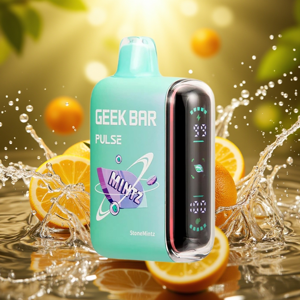 Geek Bar Pulse 15000 Puffs distributor Portugal 16ML 5% USB-C Menta Edition